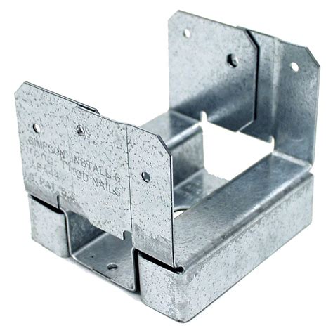 metal stand bracket for 4x4 post home depot|4x4 post connectors home depot.